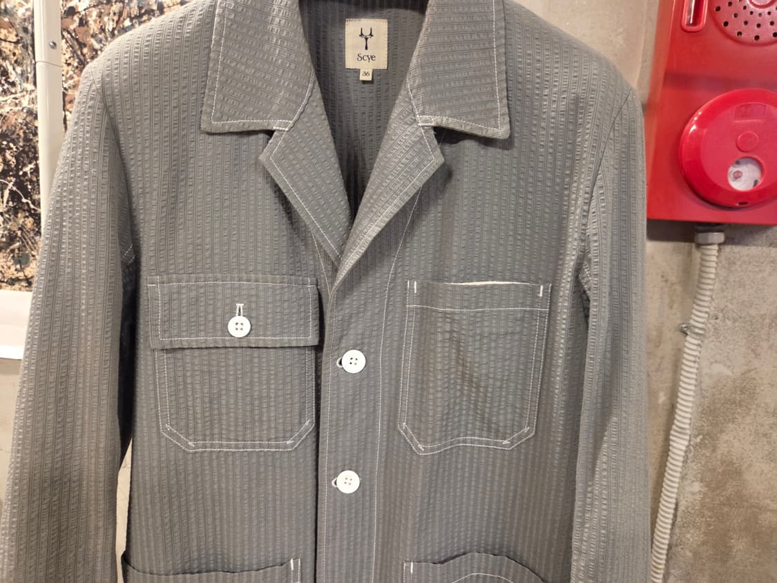 Scye 시어써커자켓 상품이미지8