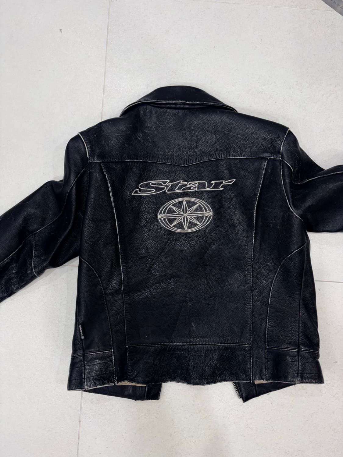 야마하 바이커 가죽 자켓 상품이미지1