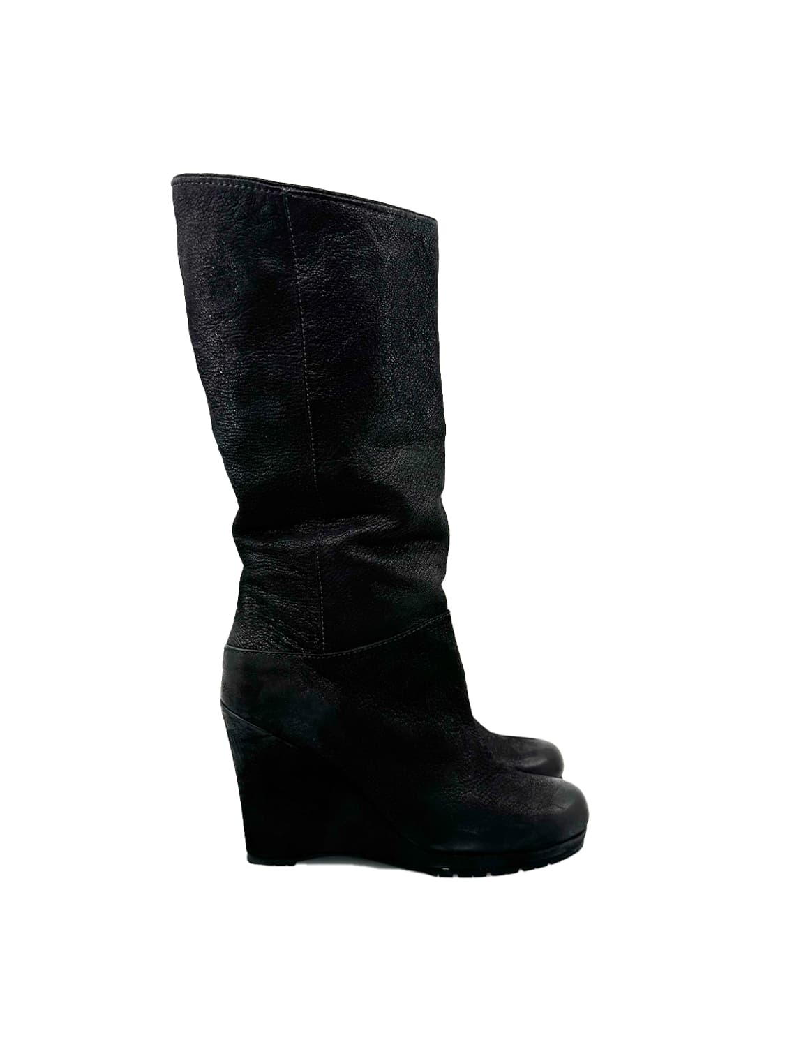 Prada  Leather Wedge 2way Boots/ 36 상품이미지5