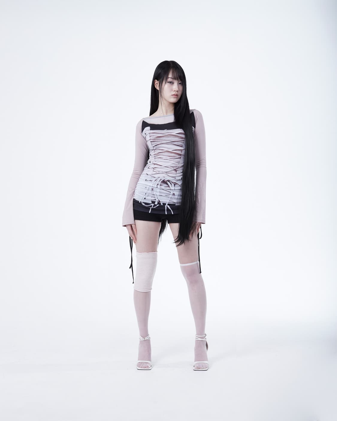 엘프엘프엘프 아카이브스 디티피 발렛 롱슬리브 코르셋 상품이미지2