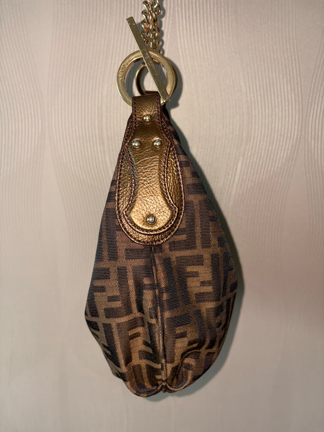 펜디 주카 체인 호보백 S급 상품이미지3