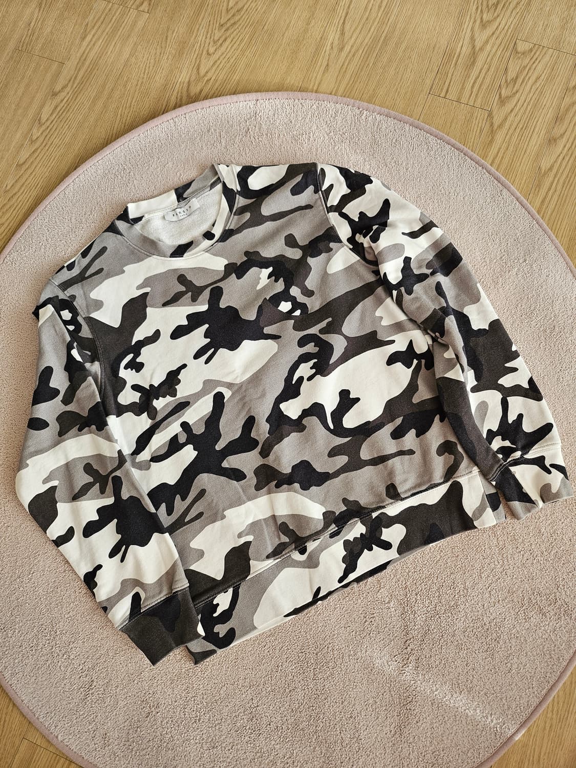 산드로옴므 카모플라쥬 맨투맨 상품이미지1