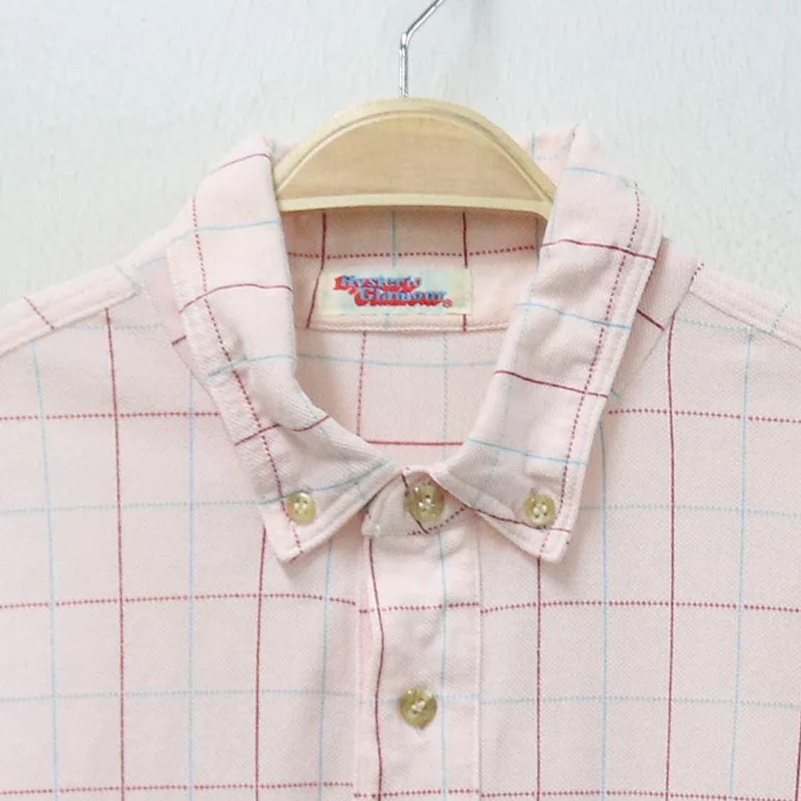 히스테릭글래머 체크 카라 티셔츠 66801 상품이미지5