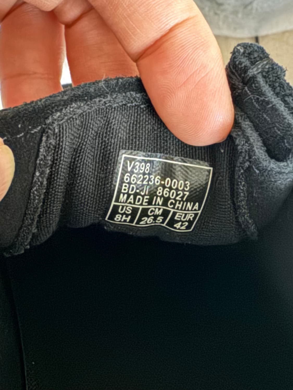 [새상품/265] 박스X 반스 카버로우 블랙 상품이미지3