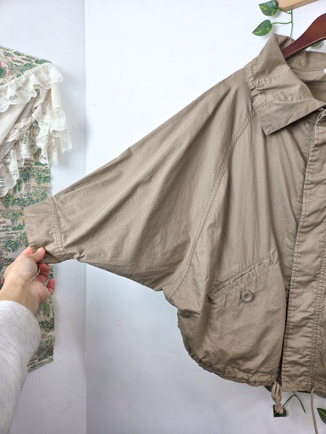 뮤트 케이프 자켓 상품이미지3