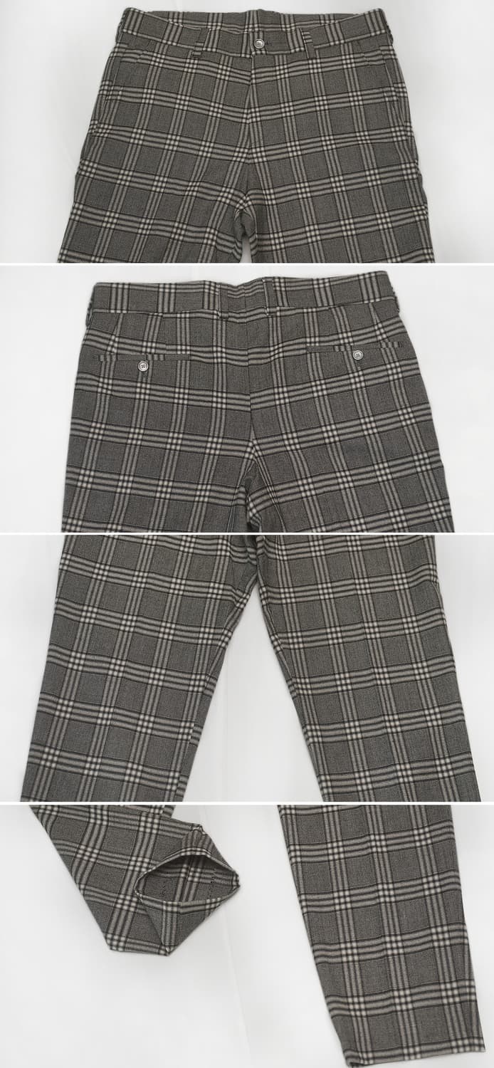 휴고 보스 마르조또 이태리 클래식 체크 수트 셋업 (48+50/100) 상품이미지7