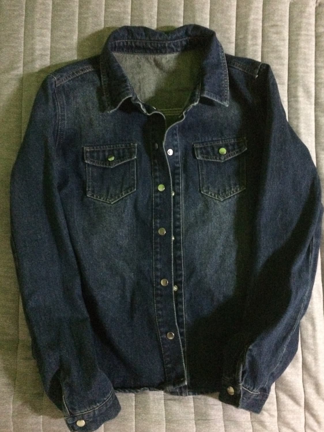 슬림핏 청 데님 자켓 청자켓 상품이미지1