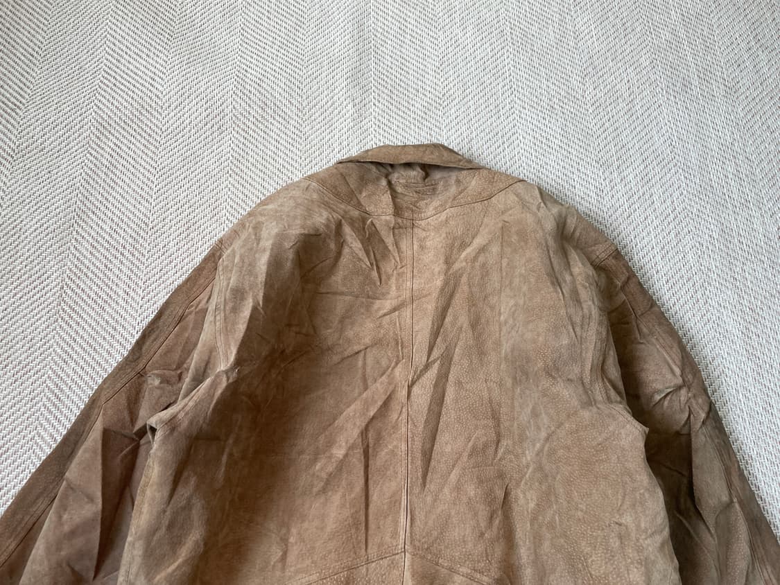 Inddio 빈티지 스웨이드 레더 헌팅 자켓 J03245 상품이미지8