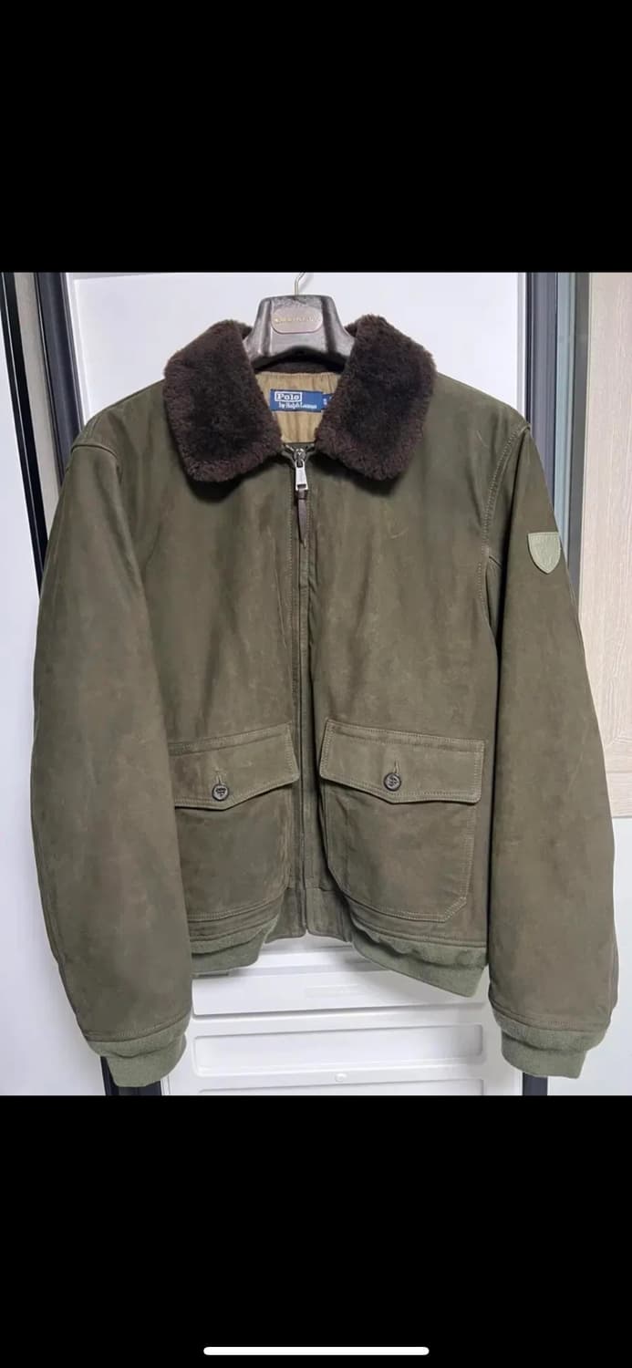 폴로랄프로렌 G-1누벅레더  무스탕 점퍼 류준열 rrl 더블알엘 러프아웃 상품이미지2