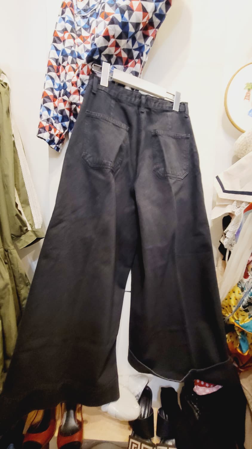 1.이로 멀티 집업  블루종 2.블랙진 와이드 와이드 팬츠 상품이미지10