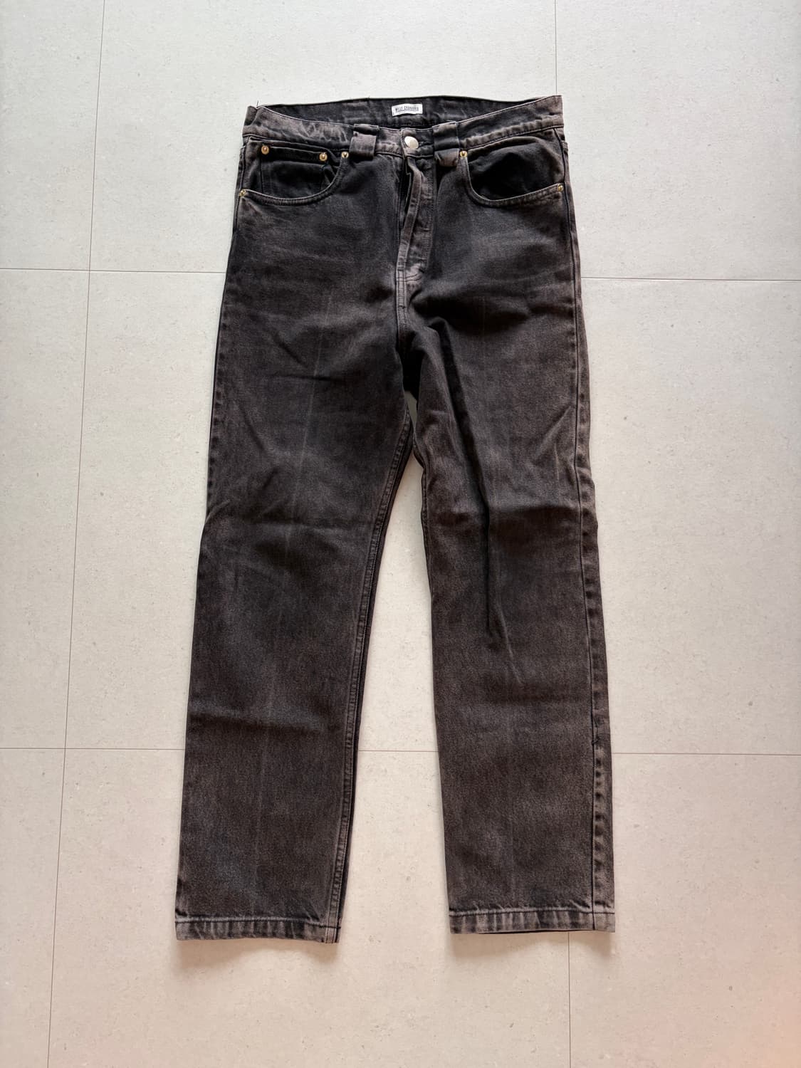 윌리 차바리아 흑청 데님팬츠 상품이미지2