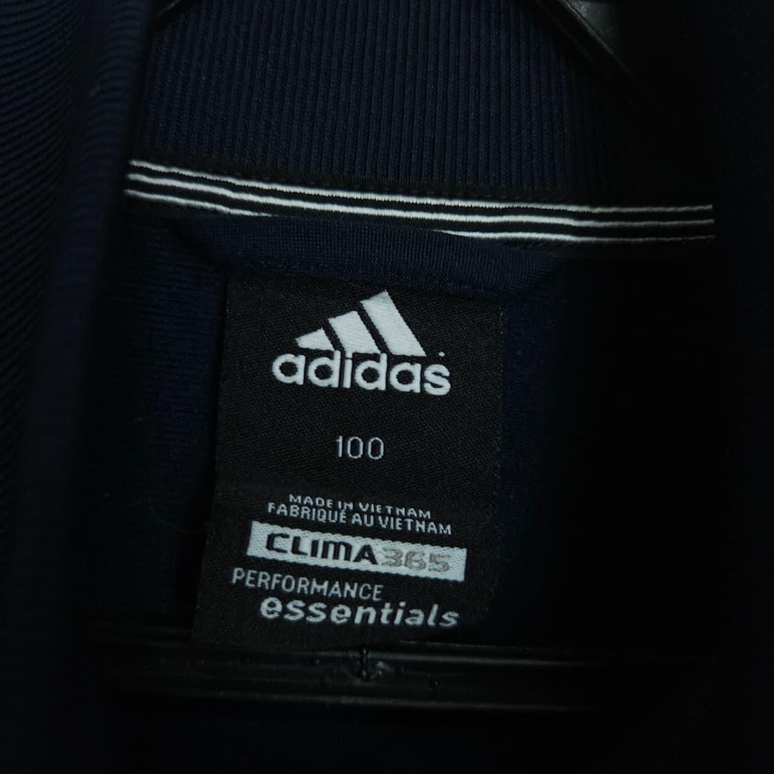 아디다스 삼선 져지 100 네이비 상품이미지4