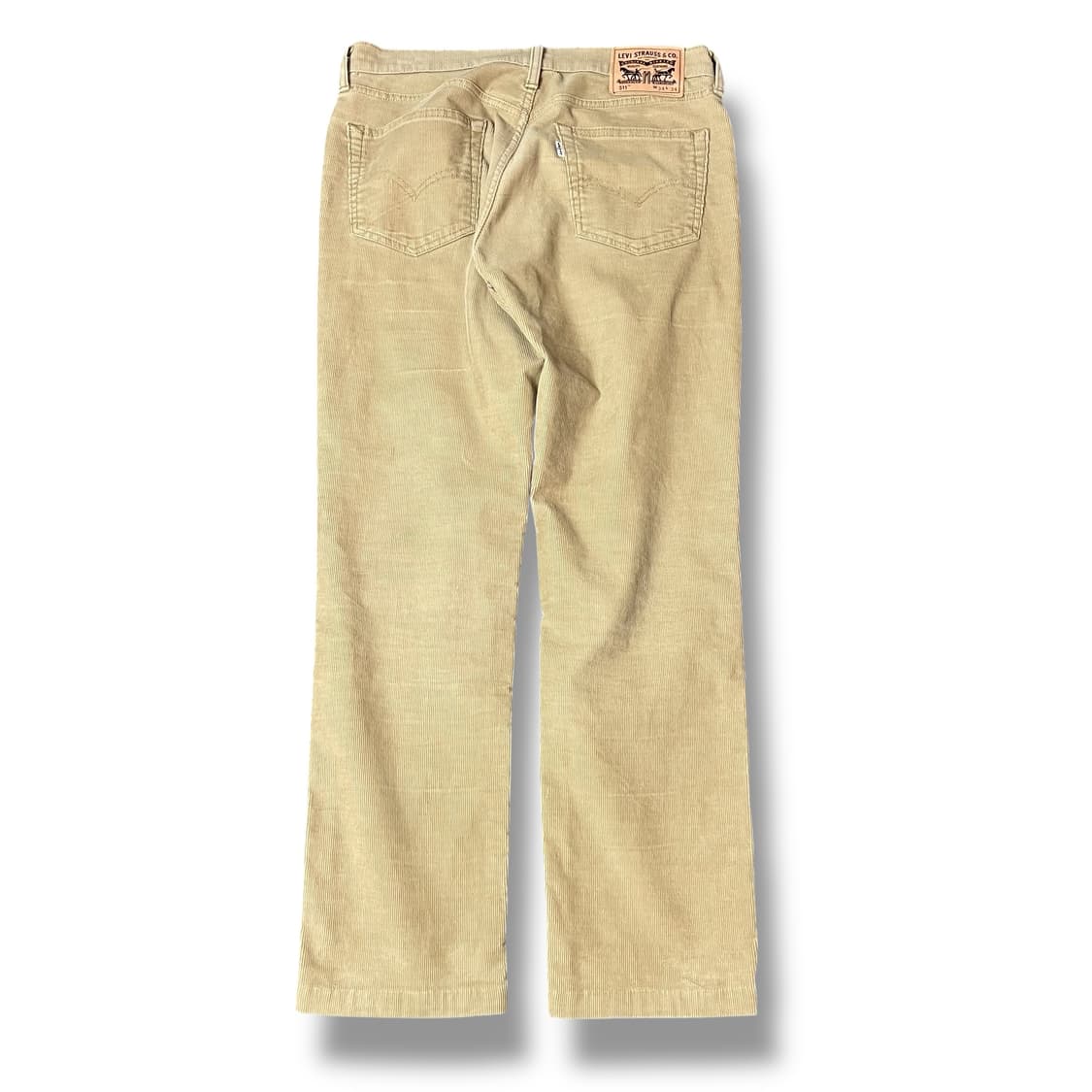 (34) 리바이스 511 화이트탭 베이지 코듀로이 팬츠 상품이미지2