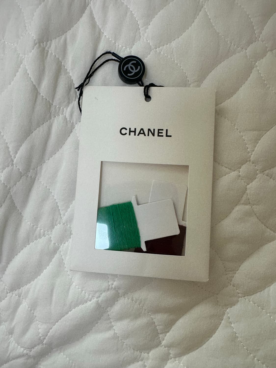 샤넬 풀오버 니트 버건디 그린 34 상품이미지4