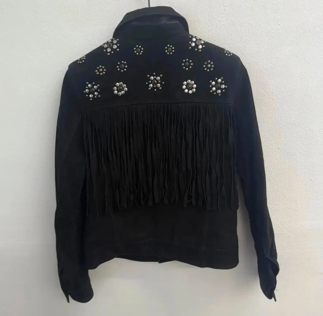 쟈딕앤볼테르 스터드 블랙 자켓 (M) 상품이미지2