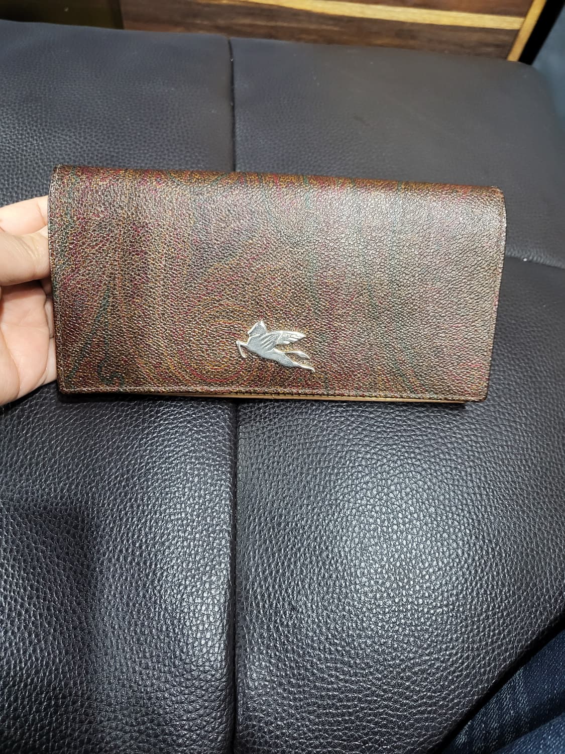 에뜨로 페이즐리 지갑 상품이미지1