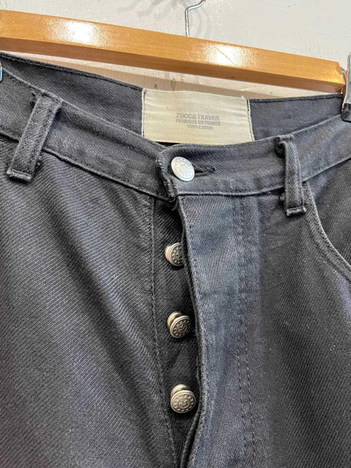 Zucca Travail 블랙 팬츠 Made in FRANCE 상품이미지3