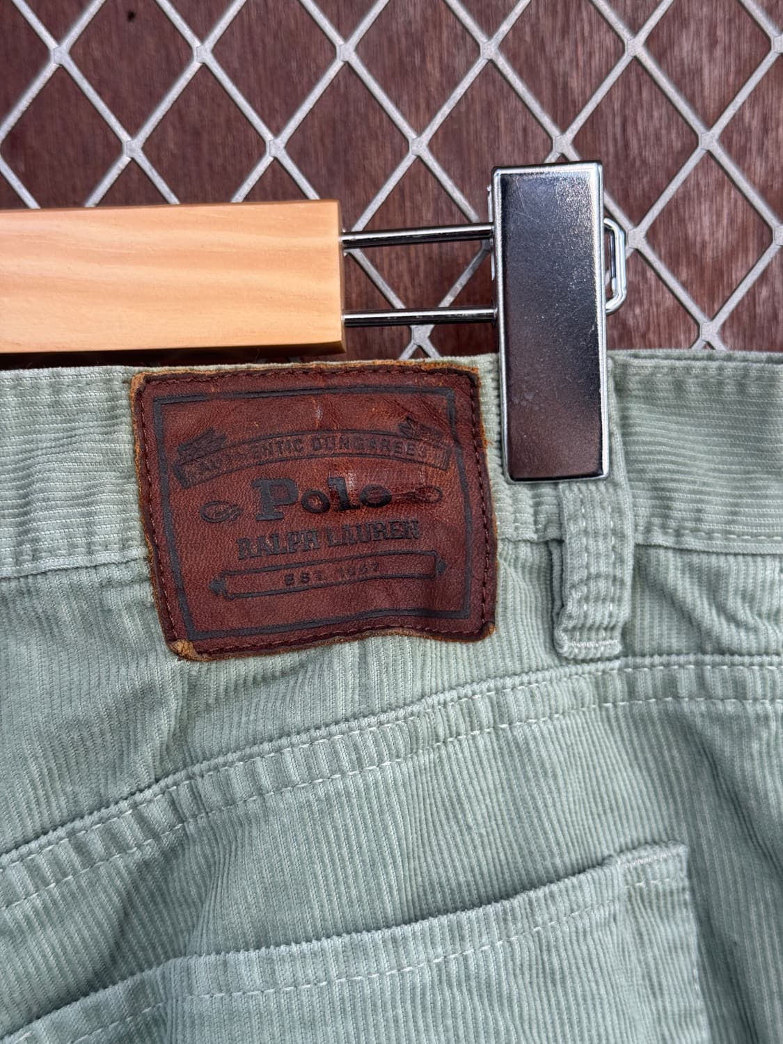 폴로랄프로렌 코듀로이 팬츠 빈티지 골덴바지 민트 34 상품이미지5