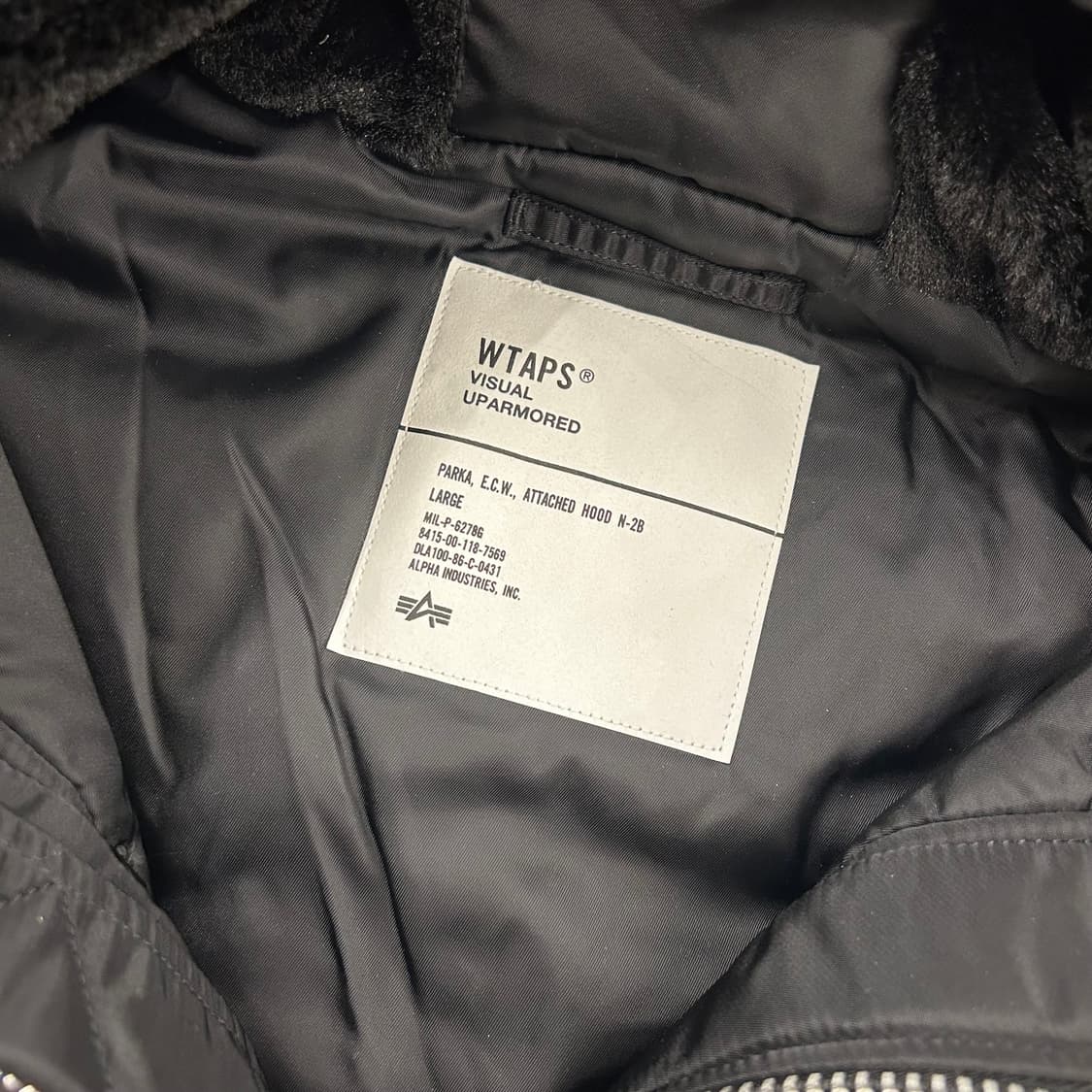 23FW WTAPS X ALPHA INDUSTRIES "N-2B" 상품이미지4