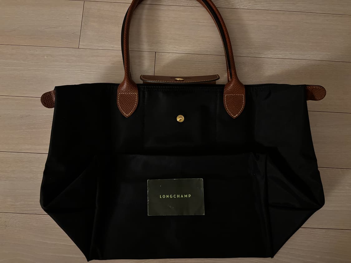 롱샴 토트백 M 블랙 상품이미지3