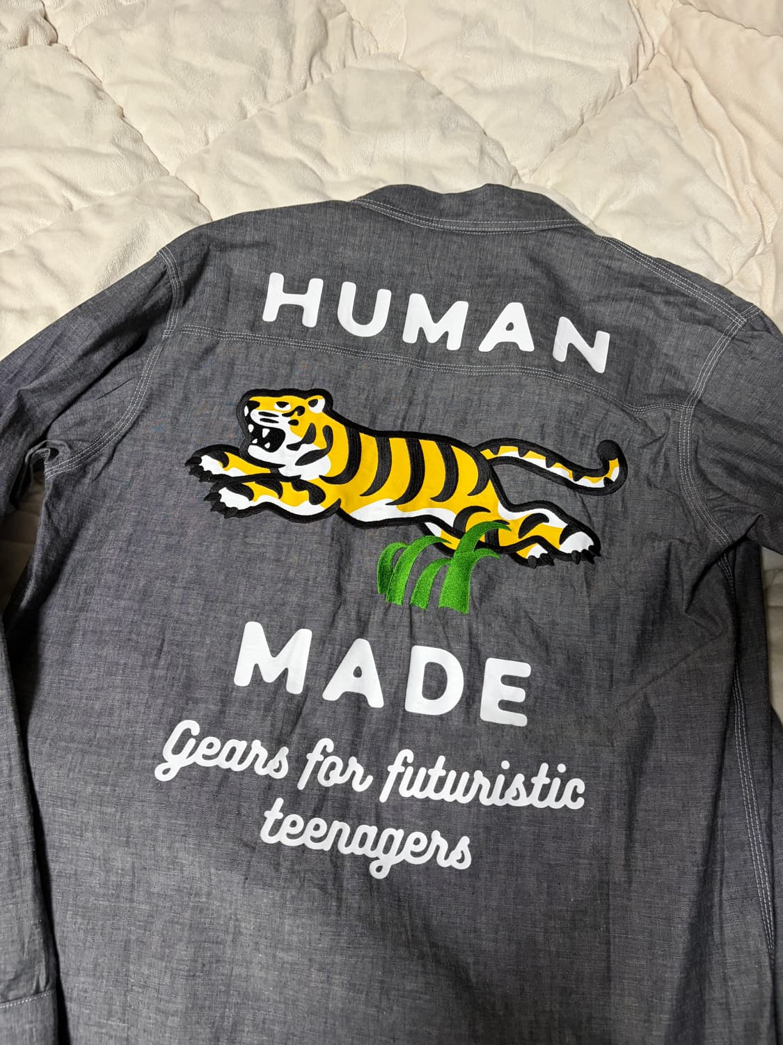 휴먼메이드 샴브레이 셔츠 M 상품이미지2