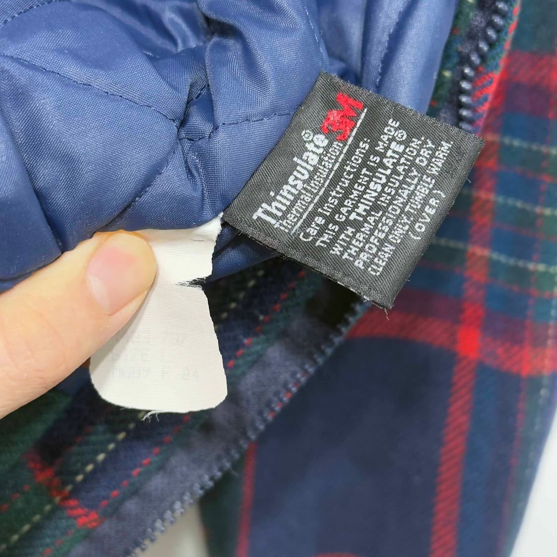 80s 펜들턴 체크 울 자켓 USA 상품이미지6