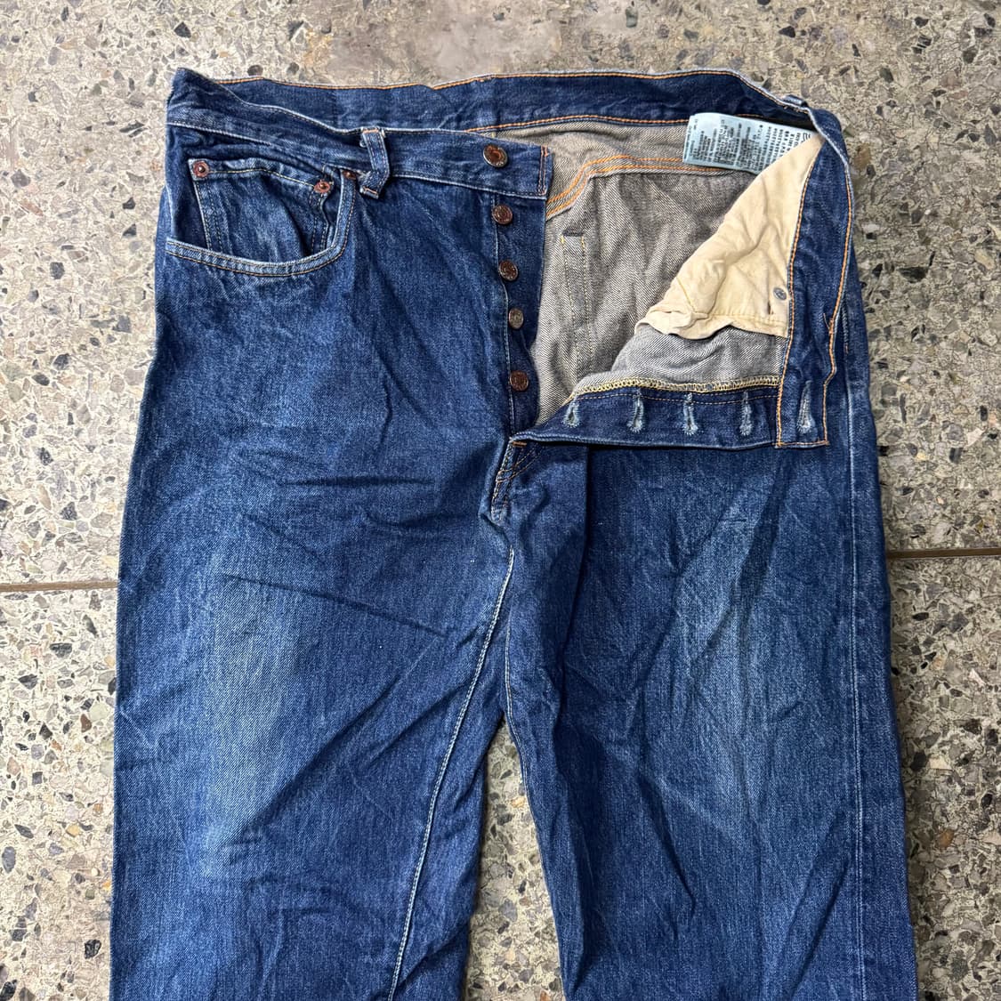 [34] 리바이스 66501 셀비지 데님 팬츠 상품이미지3