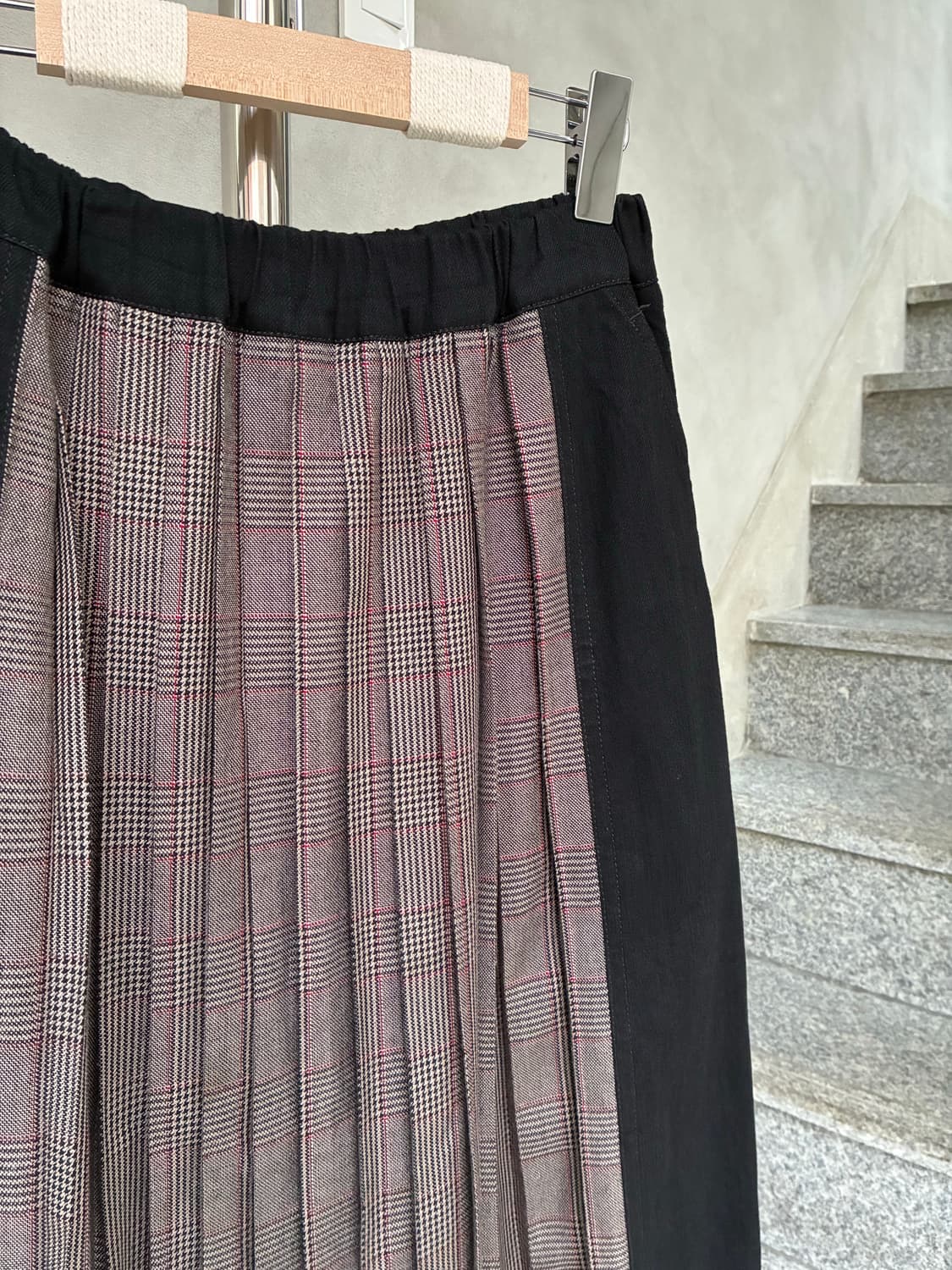 GOMME 고무 플리츠 스커트 상품이미지2