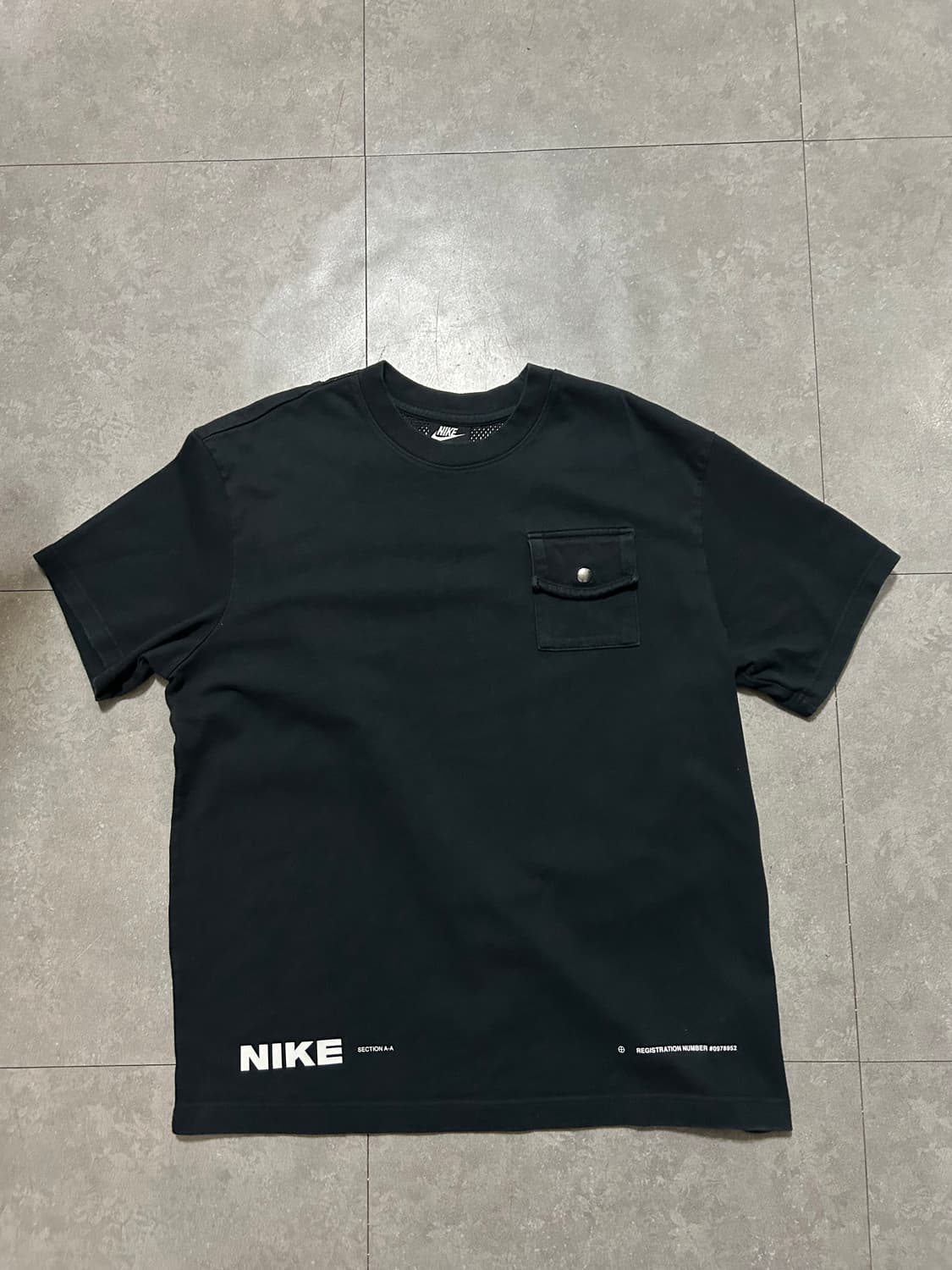 나이키 시티메이드 헤비코튼  빈티지 숏슬리브 티셔츠 105size   상품이미지1