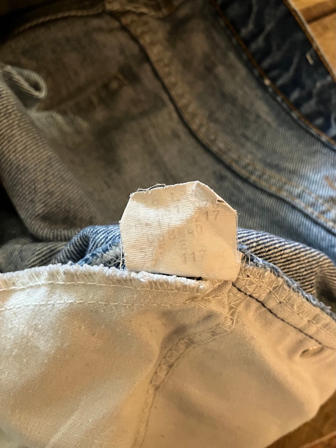 80s USA 빈티지 리바이스 517 부츠컷 데님 팬츠 상품이미지10