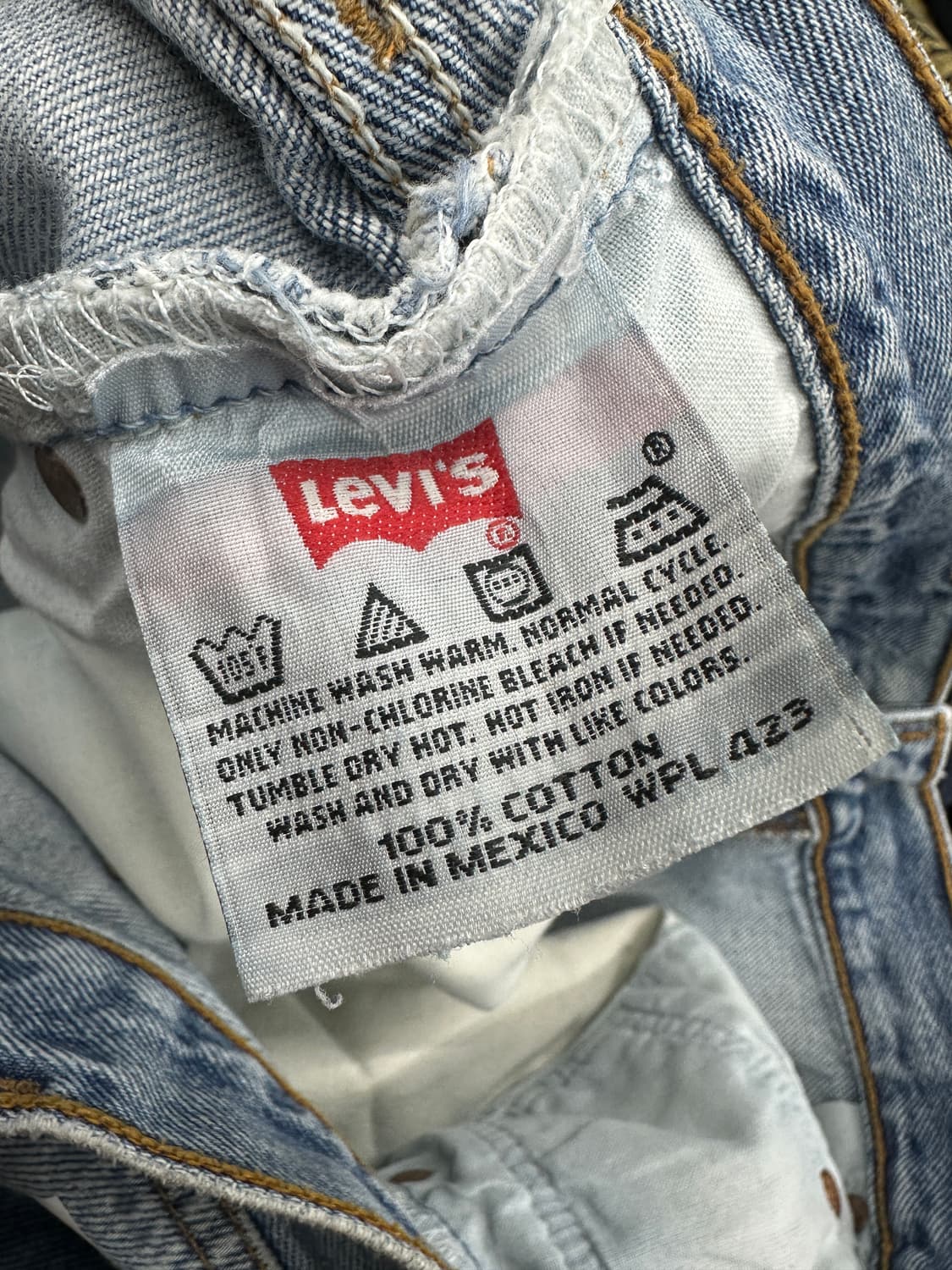 2000' 리바이스 501 데님 팬츠 40x32 상품이미지5
