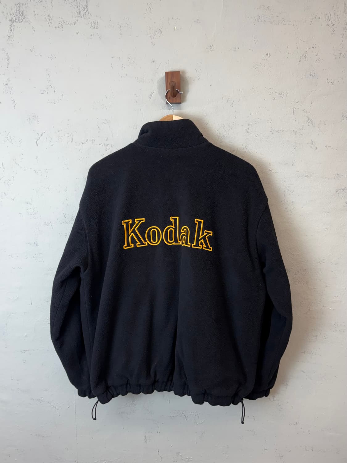 코닥 코다컬러 리버시블 플리스 빅로고 자켓 블랙 상품이미지2