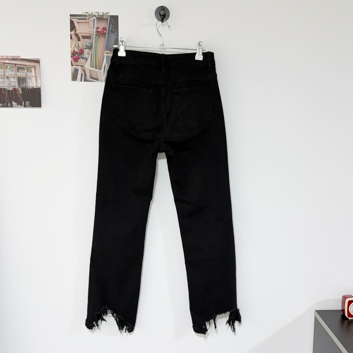 [26] 아크네스튜디오 하이라이즈 크롭 블랙진 상품이미지1