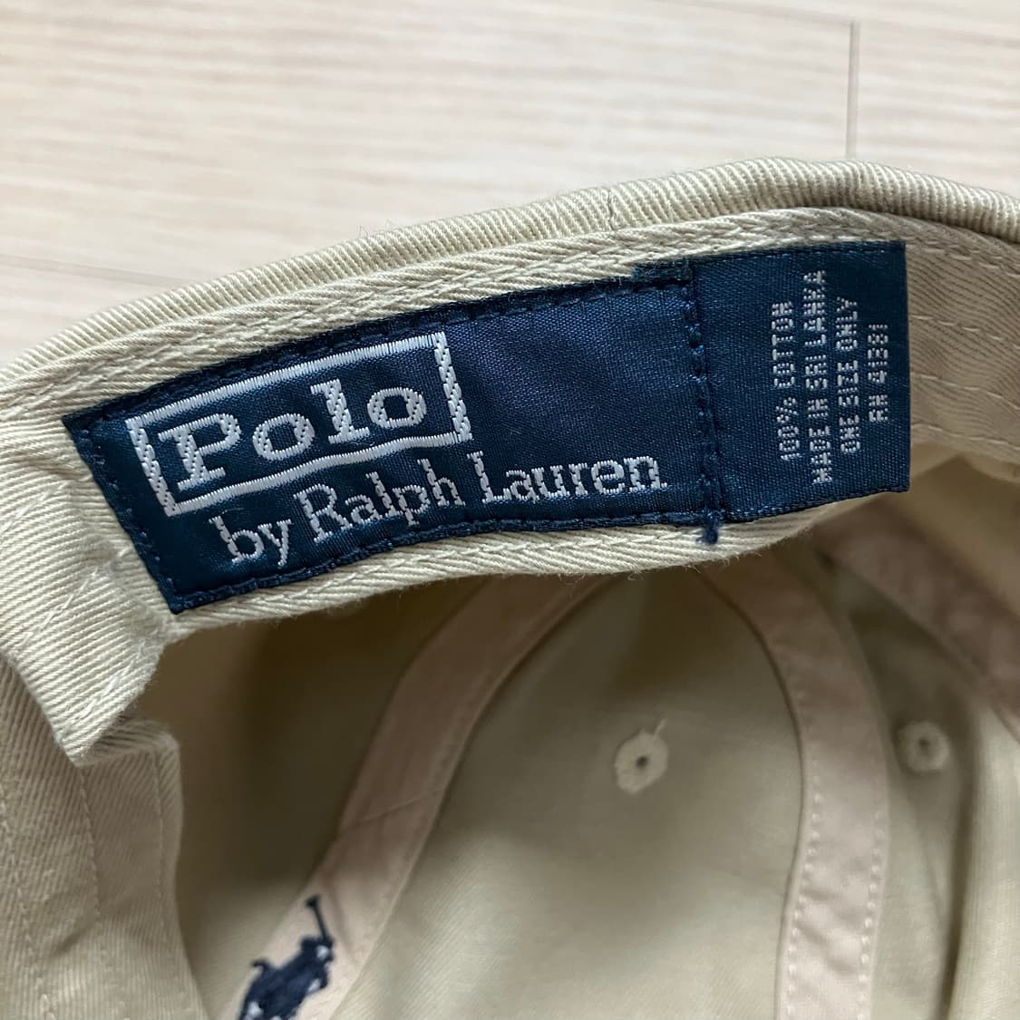 [Polo] 90s 폴로 랄프로렌 볼캡 베이지 상품이미지7