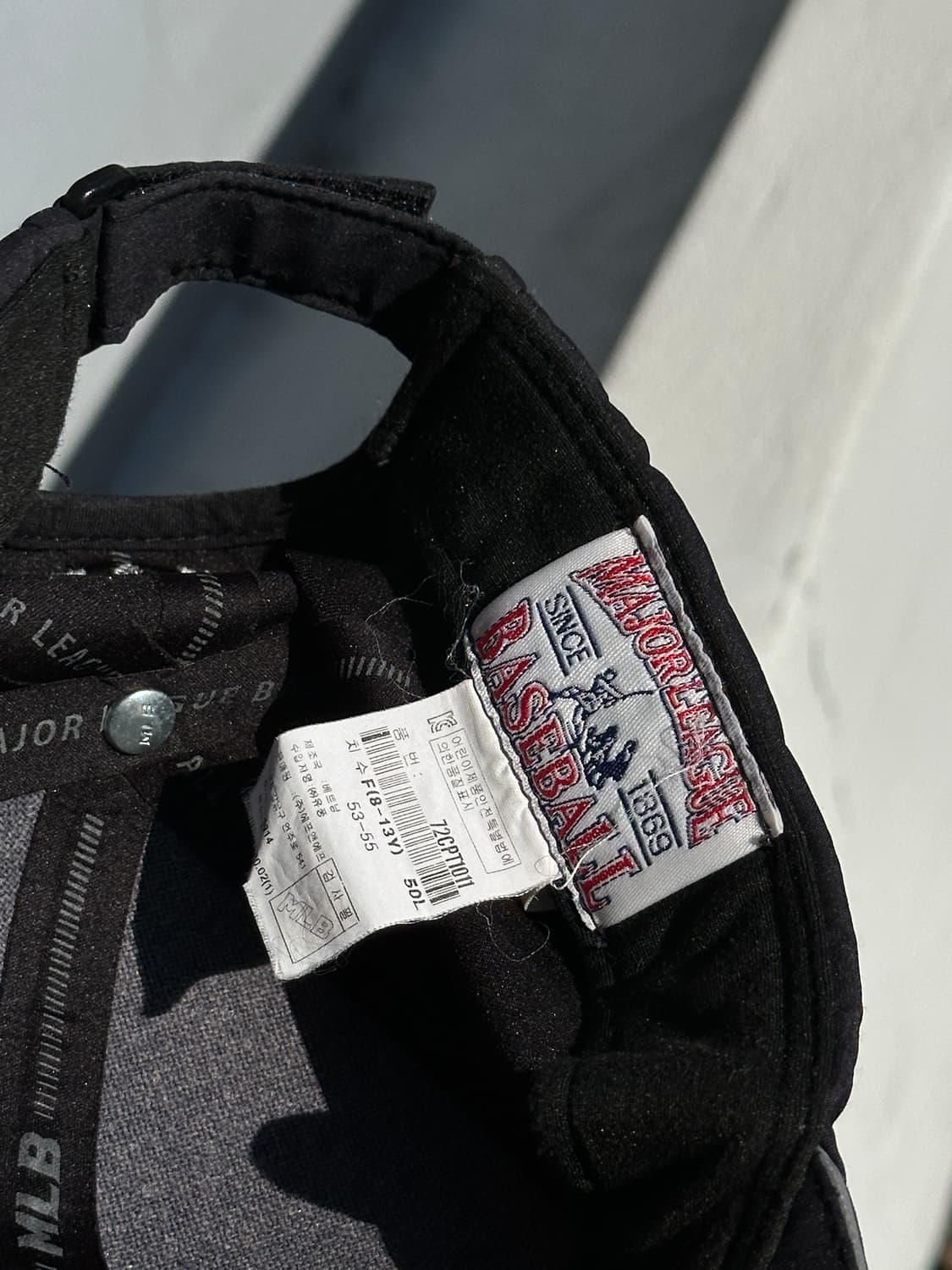 [F] MLB 양키스 로고 블랙 볼캡 모자 상품이미지7