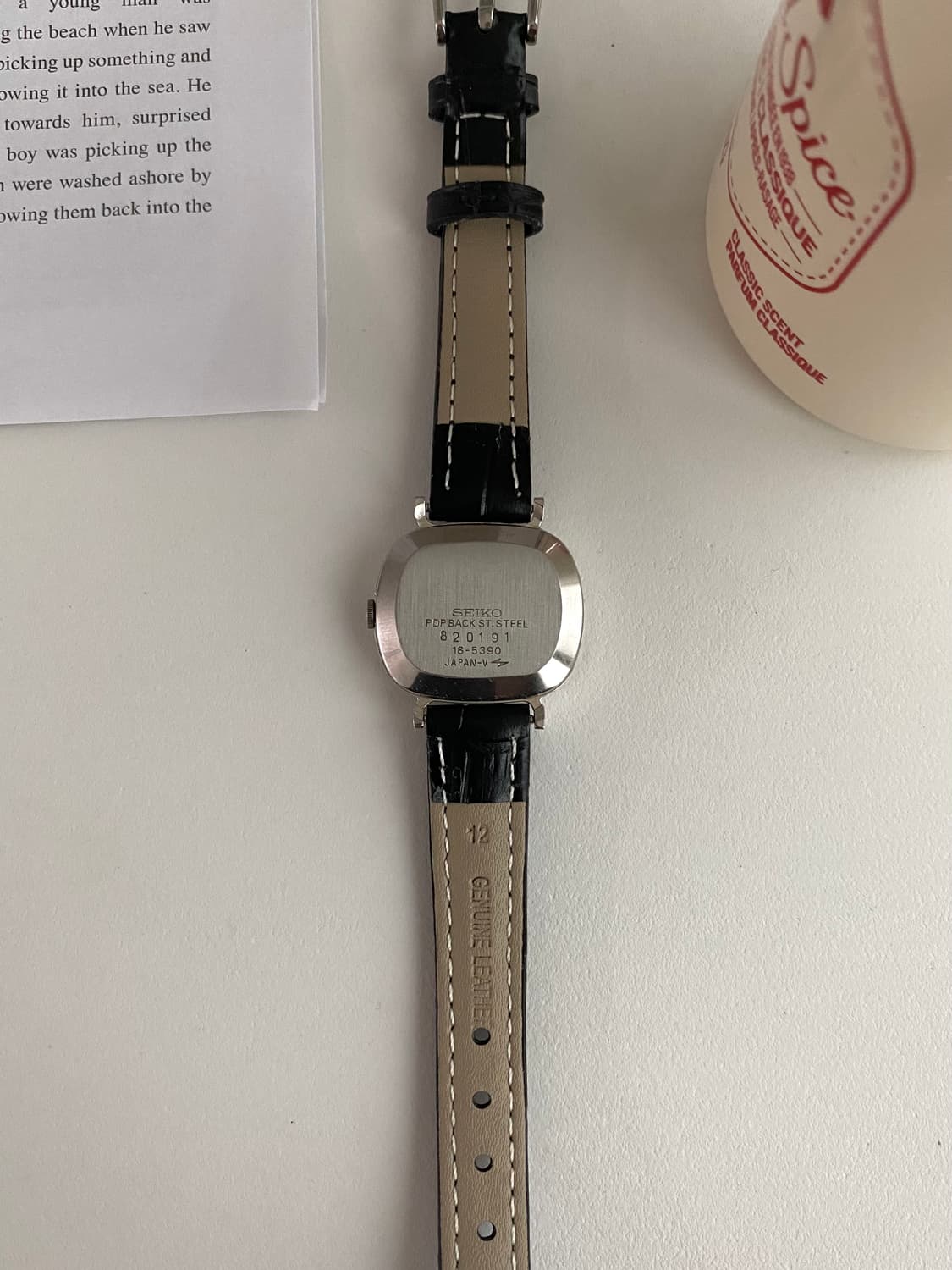 Seiko 세이코 스퀘어 쿼츠 레이디스 상품이미지4