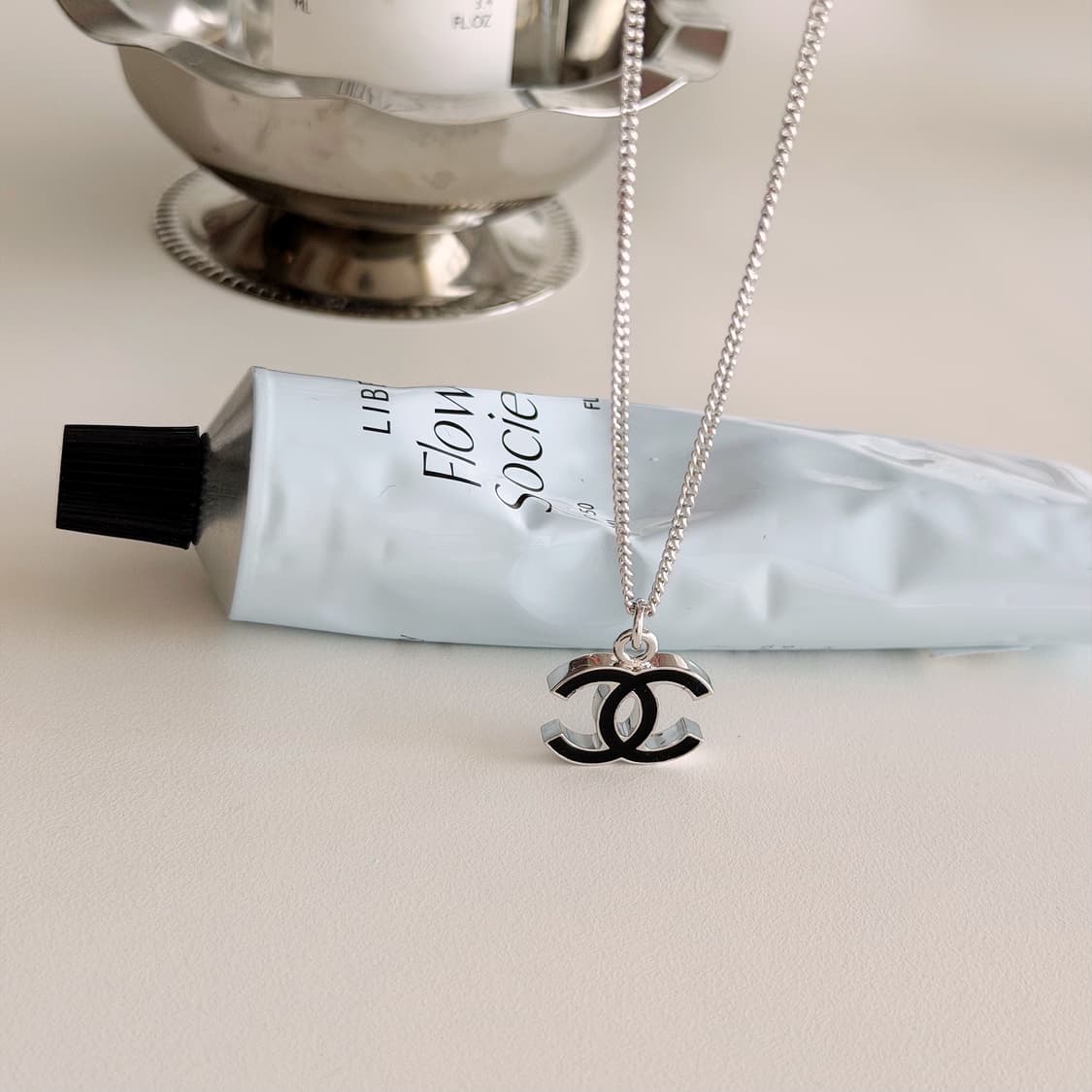 빈티지 샤넬 제니 CC 목걸이 [감정서 포함] 상품이미지4