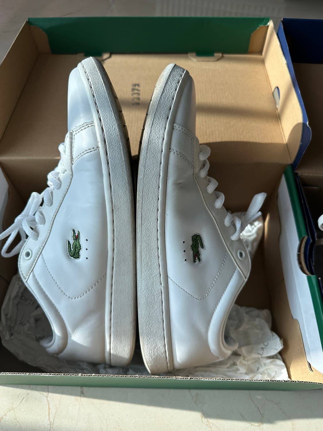 라코스테 화이트 스니커즈/ 락포트 블랙 스니커스 일괄 (270) 상품이미지6