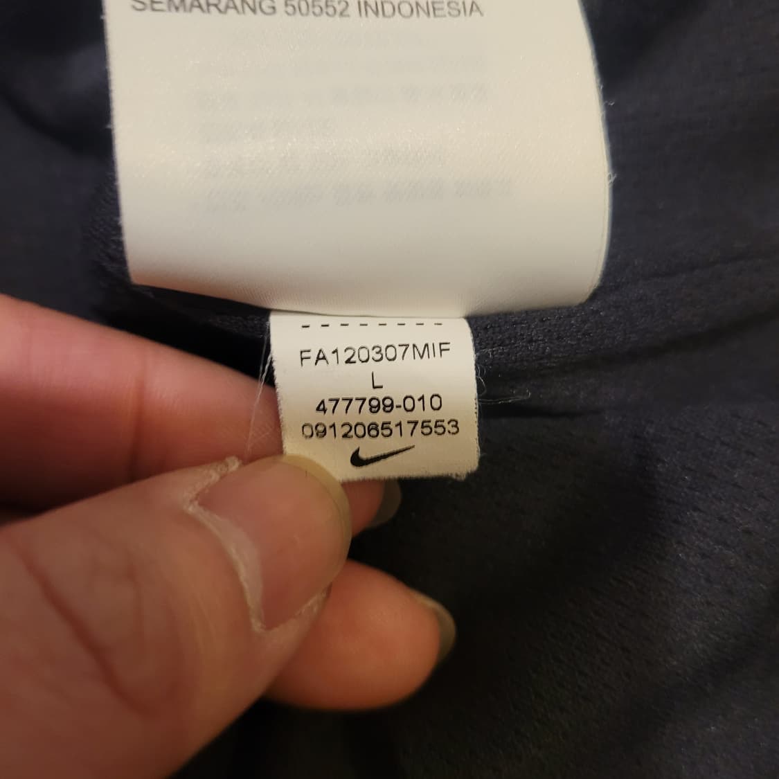 나이키 아스날 사이드라인 바람막이 100 상품이미지7