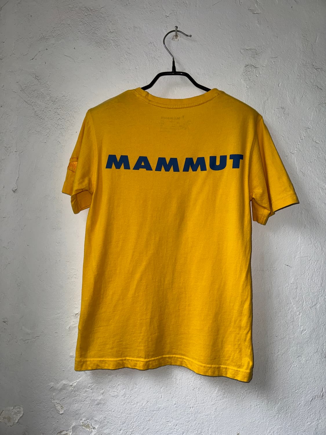 [S]Mammut 마무트 옐로우 맘모스 반팔티 상품이미지6