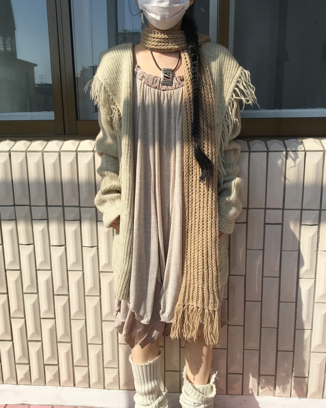  knit muffler 상품이미지2