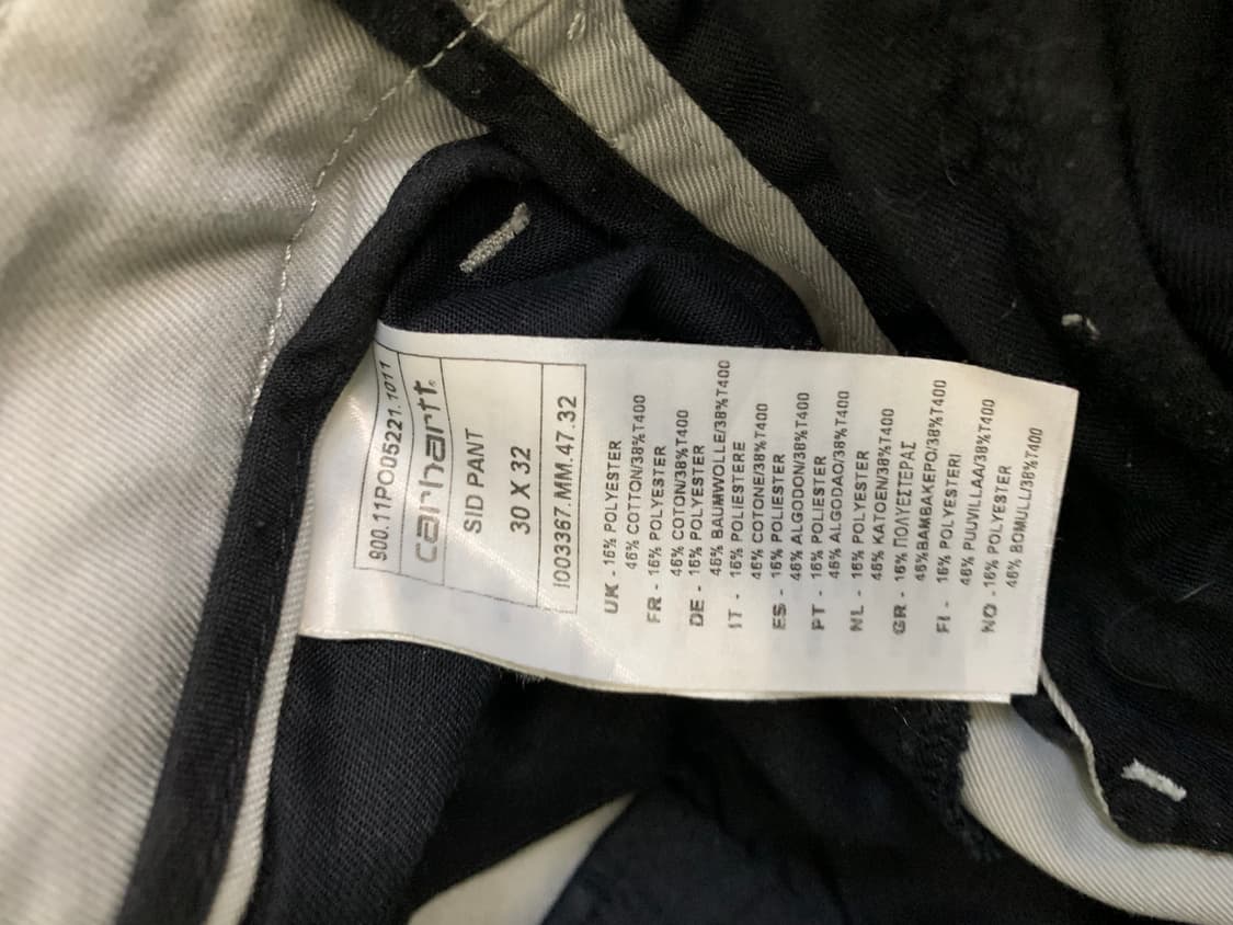 CARHARTT SID PANT 상품이미지3