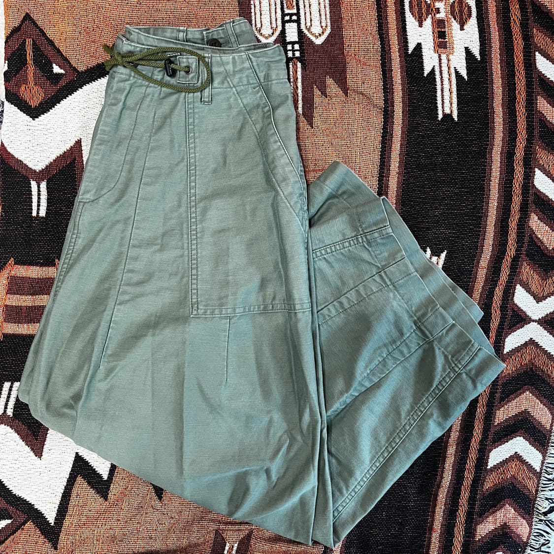 Needles HD pants Khaki 상품이미지4