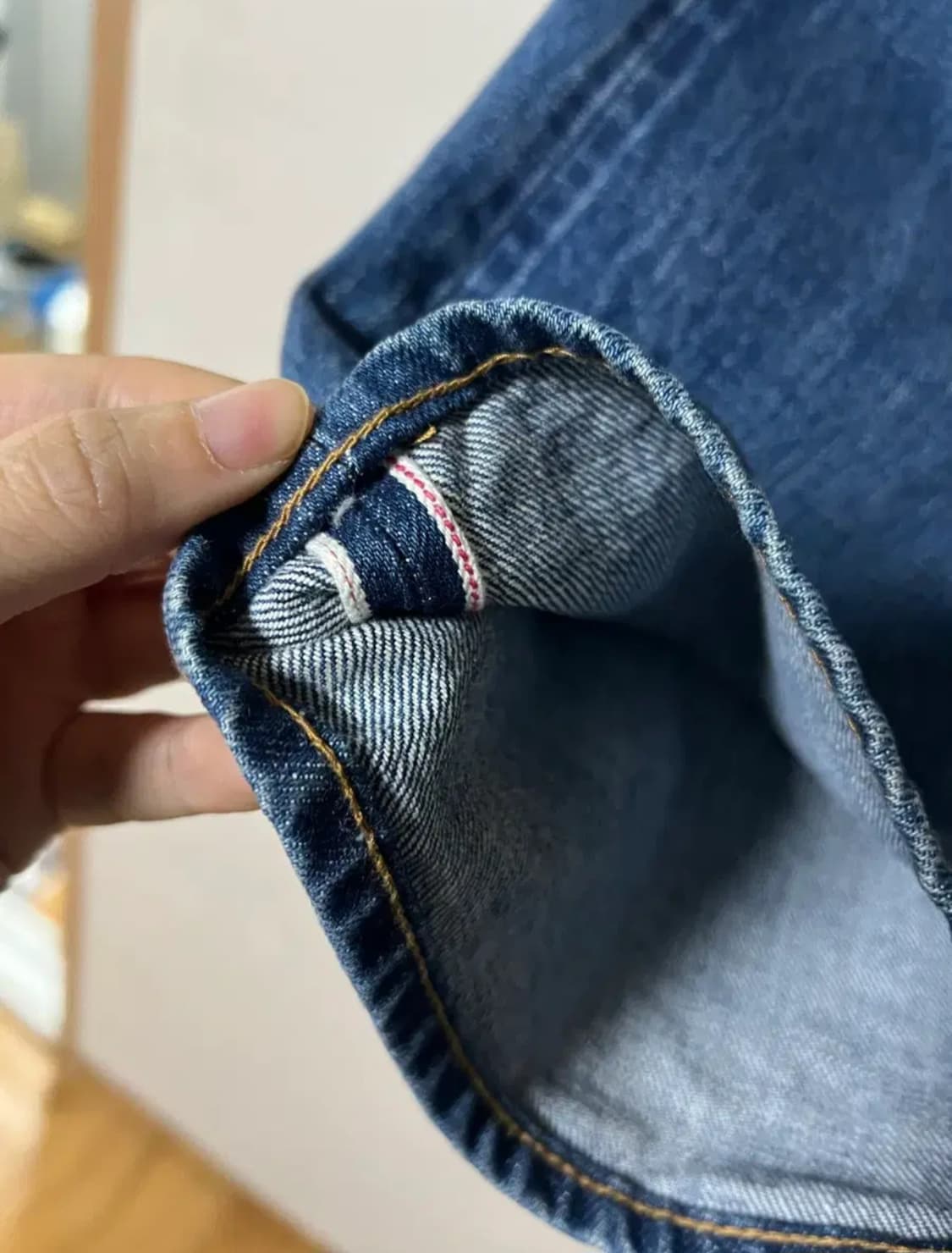 오디너리핏 엥클핏 데님 32팝니다 상품이미지4