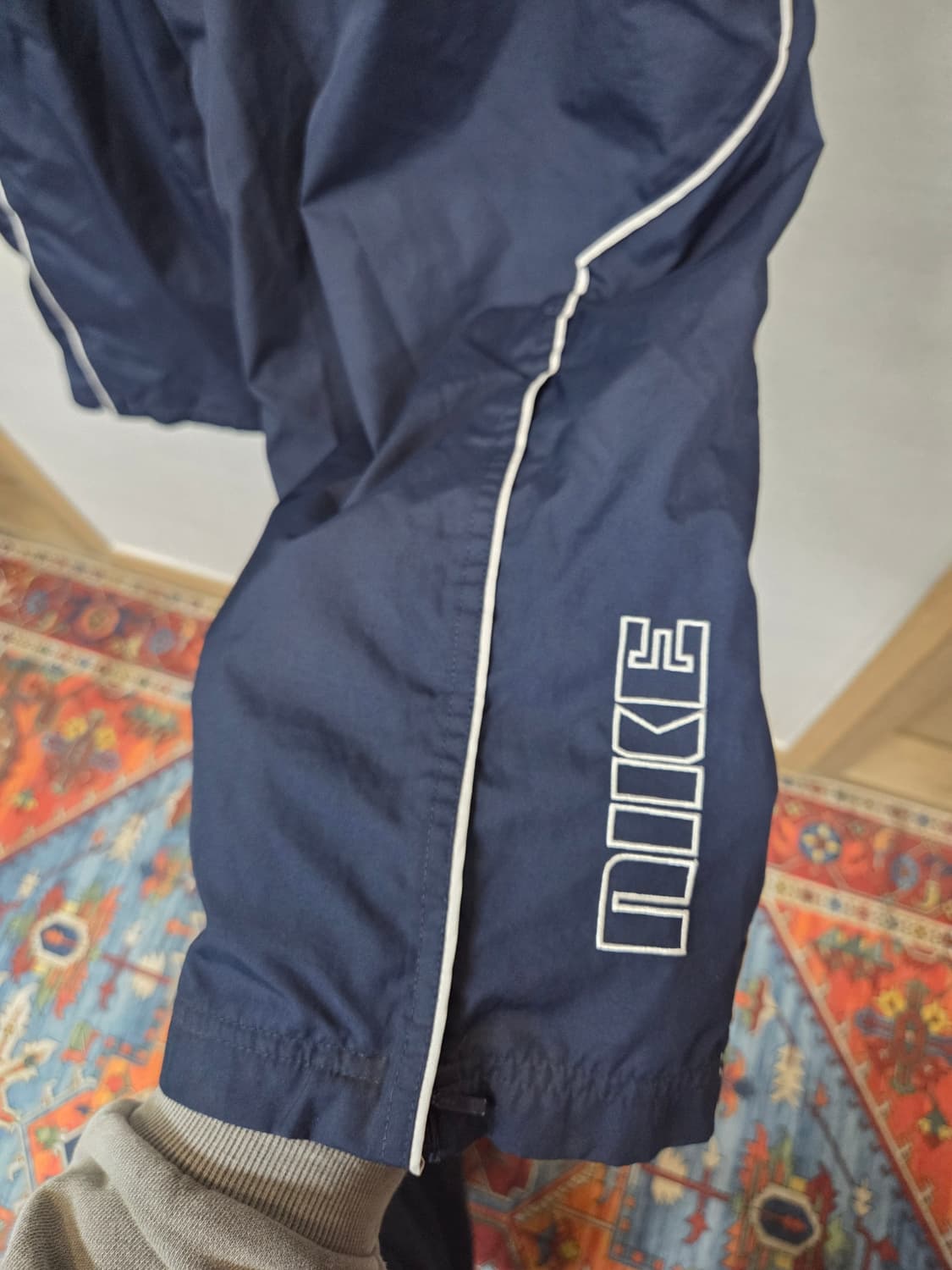 나이키 올드스쿨 빈티지 로고 방풍 트랙팬츠 m L 상품이미지4