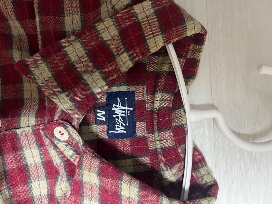 90s Usa made 스투시 셔츠 상품이미지4