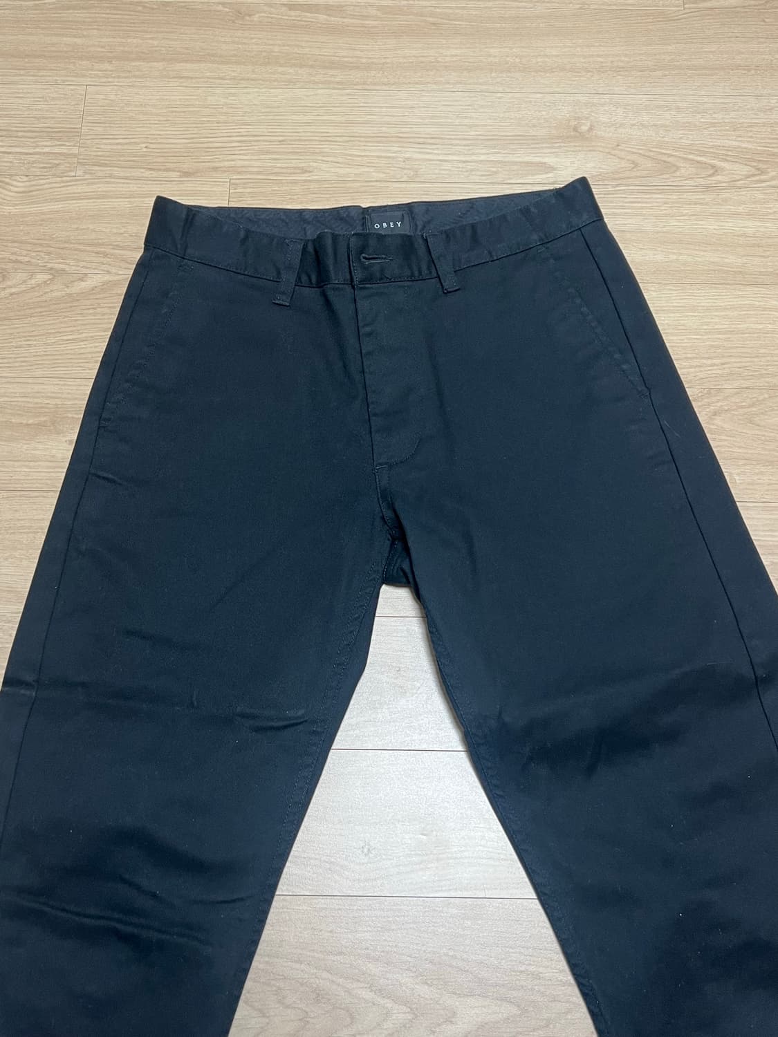 오베이 스트래글러 플로디드 팬츠 블랙 상품이미지3