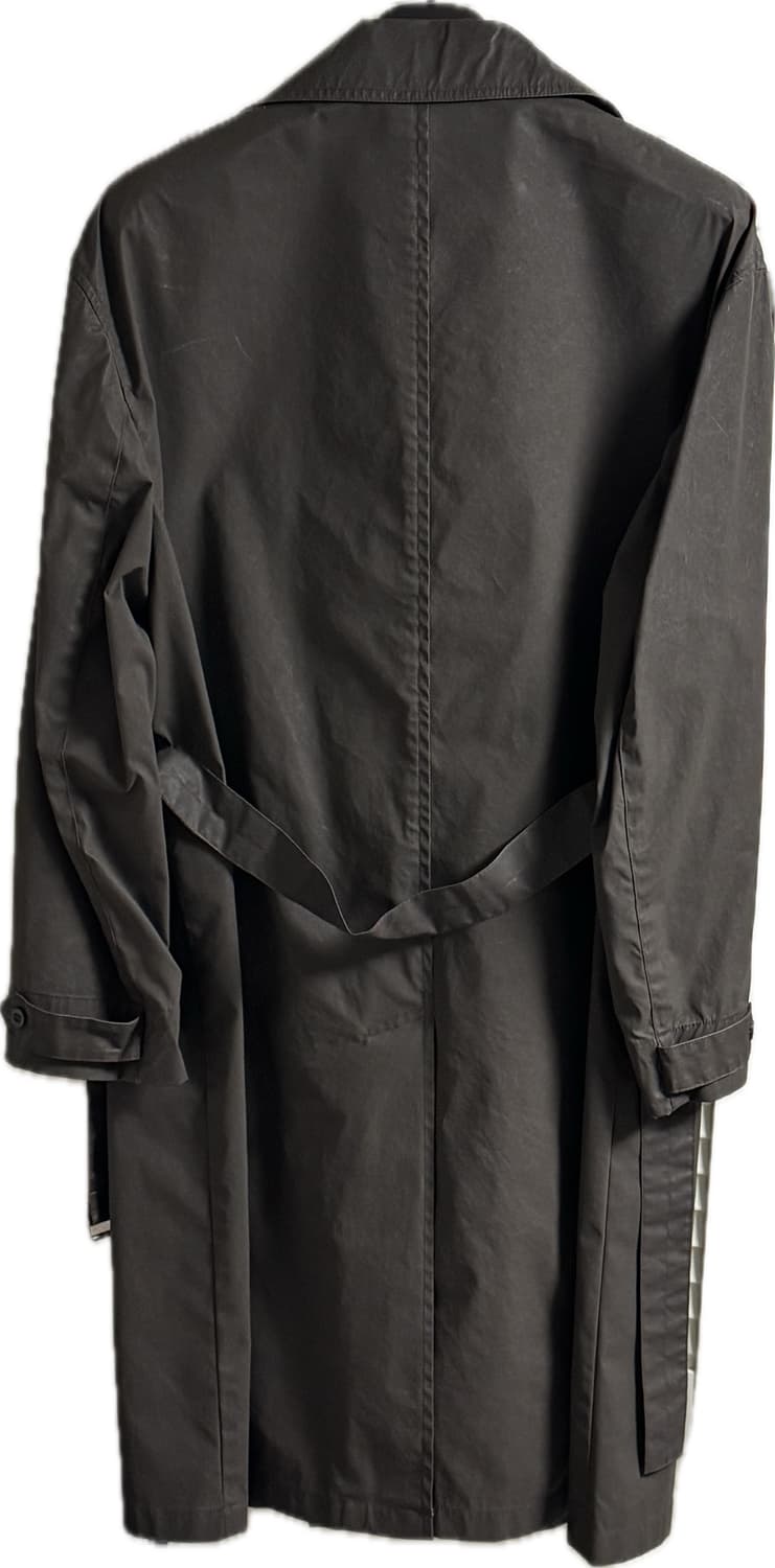 [M] 새상품 유스 25SS 코티드 더블 브레스티드 코트 상품이미지3