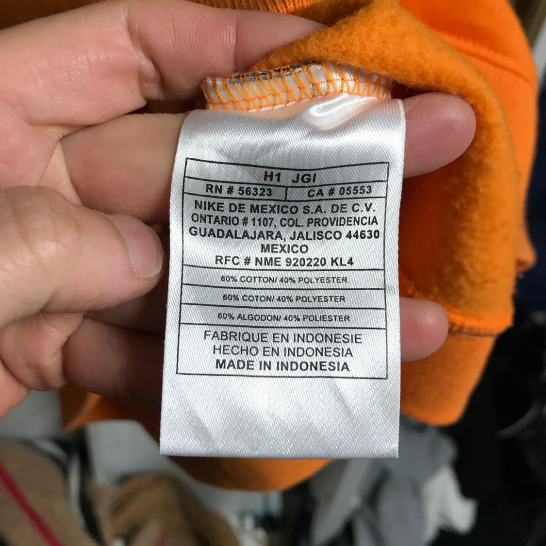 나이키 00s 스펠로고 스웻셔츠 상품이미지4