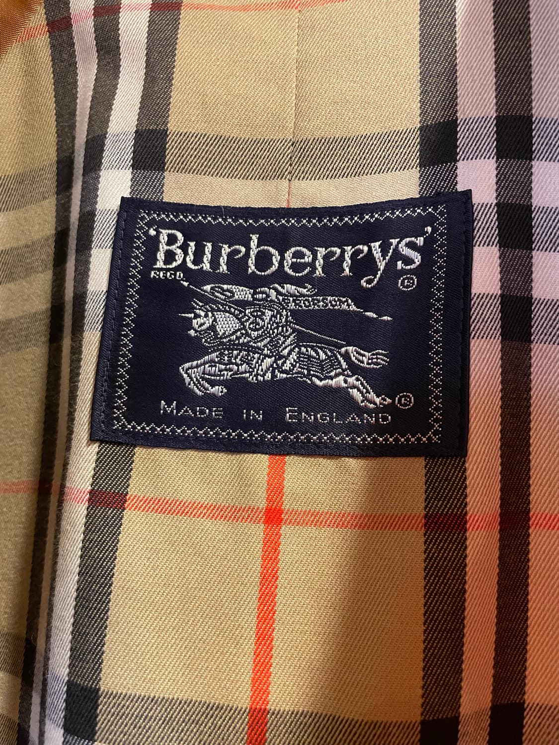 90s 버버리 트렌치코트 상품이미지3